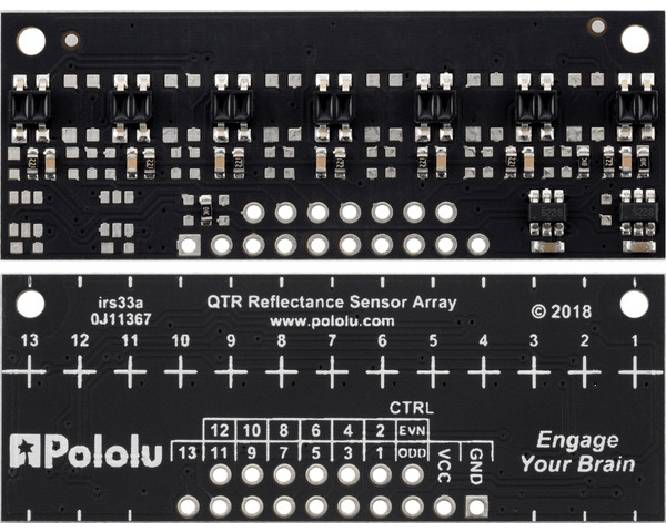QTR line sensor array