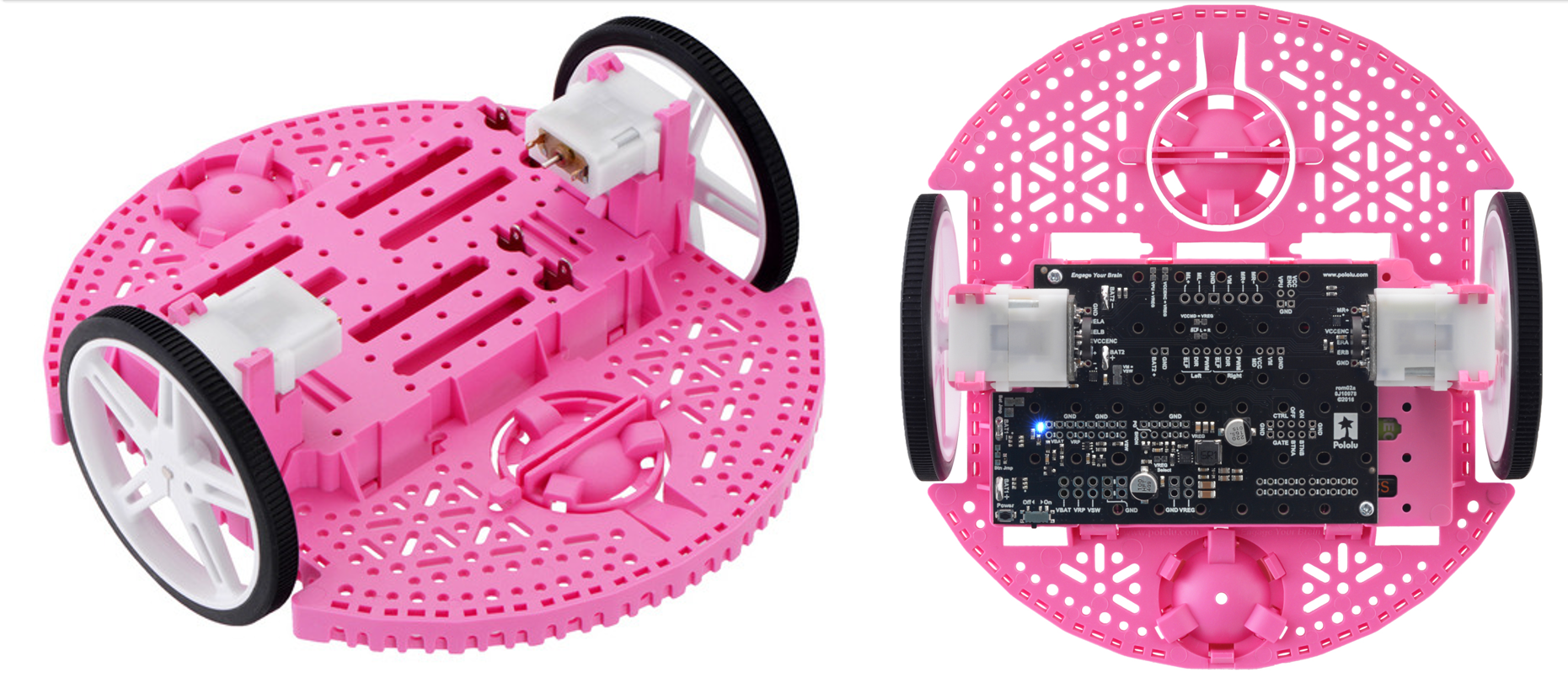 Romi chassis top view